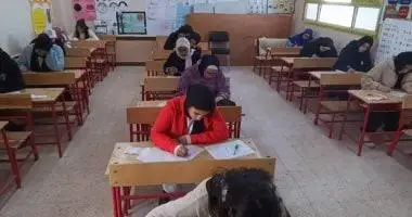 جدول امتحانات الصف الخامس والسادس الابتدائي الترم الثاني 2025 بمحافظة المنوفية