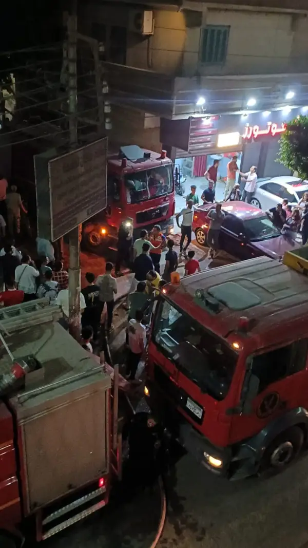محافظ المنيا يوجه بسرعة التعامل مع حريق محدود داخل مركز "جنة التخصصي" دون خسائر بشرية