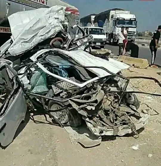 تفاصيل صادمة في حادث الطريق الإقليمي بالمنوفية.. اعترافات سائق التريلا المتسبب في مصرع 19 فتاة